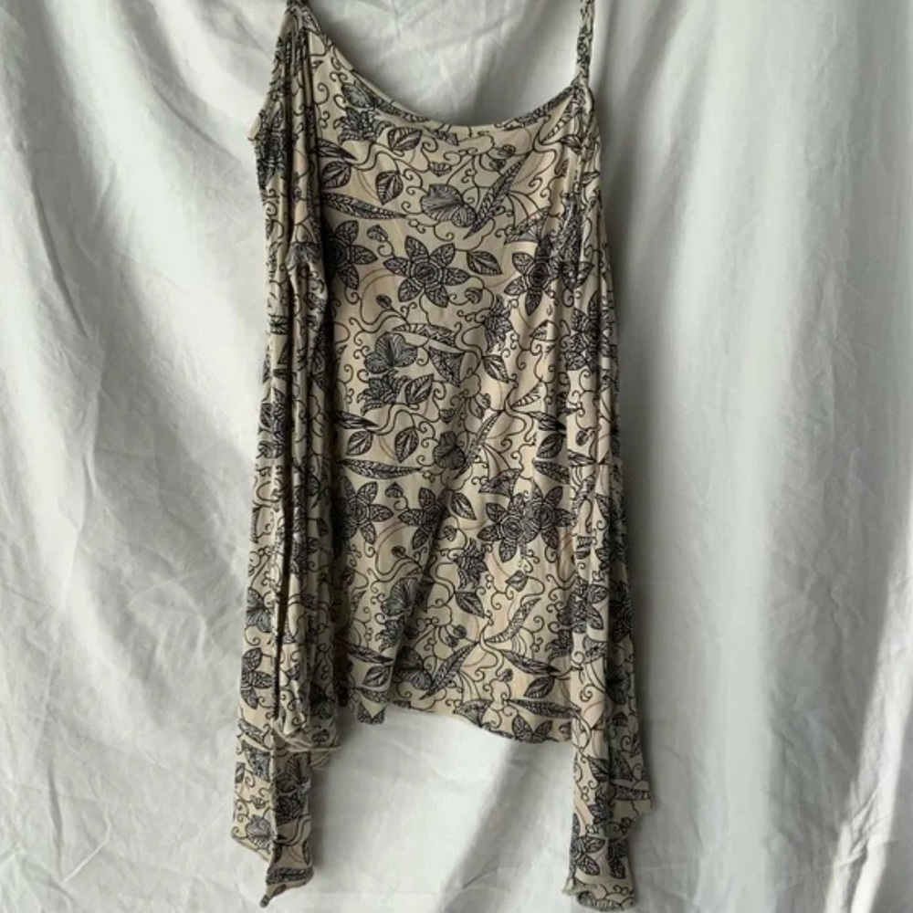 H&M vintage Top open shoulders long sleeves Retro style Classic like New